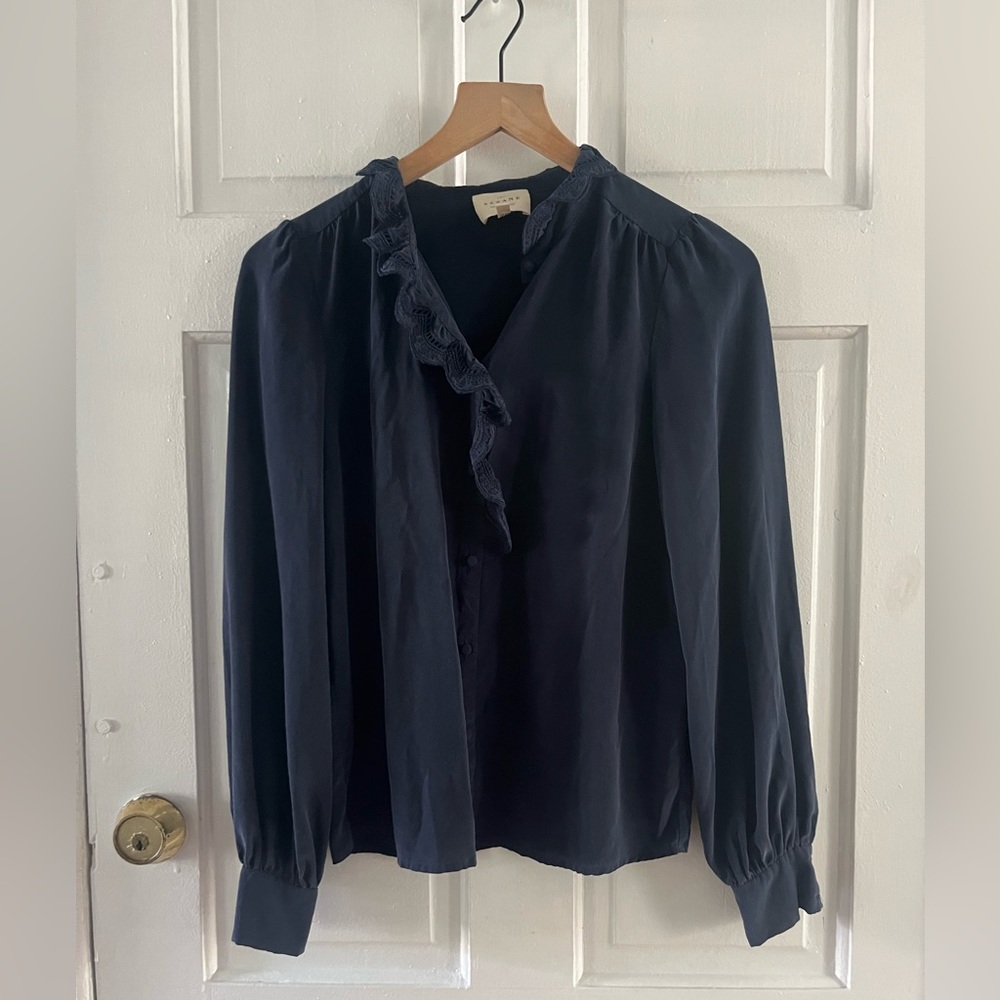 Sezane Chloe Shirt, Size 34
